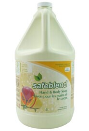 SAFEBLEND Savon pour les mains et le corps au parfum mangue papaye #JVECO340G00