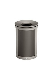 Poubelle décorative ronde à dessus ouvert ENHANCE, 23 gal #RB197016600