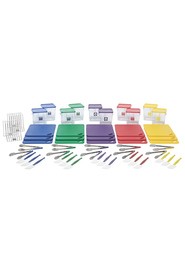 Kit de départ avec code de couleur pour service alimentaire Allergen #RB198522500