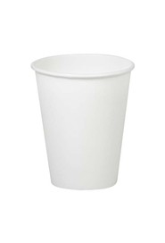 White Paper Cups for Hot Drinks 8 oz #CA701207800