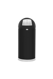 Contenant rond à déchet avec doublure en plastique FGR1536, 15 gal #RBR1536EPLBK