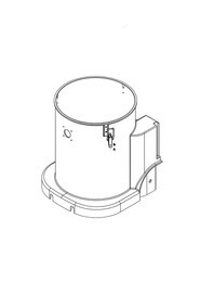 Wv/d1800ph blue processed drum #NA300229000