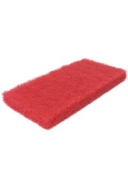 Tampons de récurage rouges pour travaux moyens #PX005300ROU