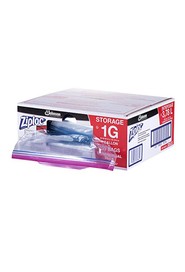 Sacs d'entreposage Ziploc 1 gal, 250 sacs #SJ707641000