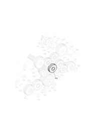 Gear with bearings #NA057002000