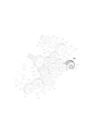 Gear right h.s.brush ( new series ) #NA642020000