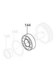 Bearing motor cyl stainless steel #NA319500000