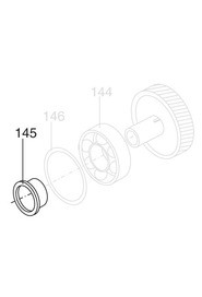 Plastic bush for s.steel bearing #NA043500000