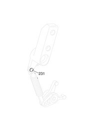Shaft for sleeve support #NA011600000