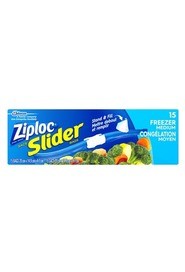 Medium Freezer Slider Bags Ziploc, 15 bags #TQ0JM418000