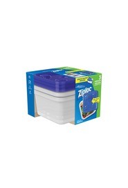 Contenants carrés compactes Ziploc #PR700327000
