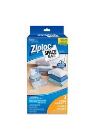 Space Bags Variety Pack Ziploc, 3 bags #PR704601000