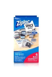 Space Bags Variety Pack Ziploc, 6 bags #PR704588000