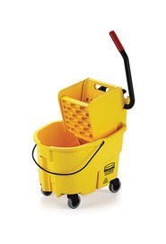 Side Press Bucket & Wringer Combo WaveBrake, 6.5 gal #RB748000JAU