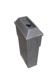 Bullseye Recycling Container, 16 gal #WH549A00GRI