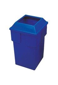 Poubelles de recyclage Bullseye, 30 gal #WH559B00BLE