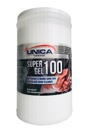 UNICA Nettoyant à mains antibactérien SUPER GEL 100 #QCS10400000