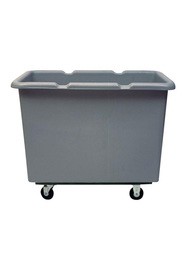 Heavy Duty Utility Cart STARCART, 15 cu ft, corner caster pattern #WH0135BCGRI