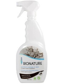 BIONATURE Lustrant chrome et inox #QCBIO302000