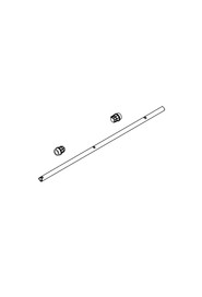 Arbre de transmission avec 2 roulements #CH069009000