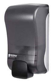 Rely Manual Liquid Soap & Sanitizer Dispenser, 1300 mL #AL0S1300TBK