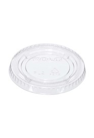 Couvercles en plastique clair pour contenants à portion #EC200PLC000