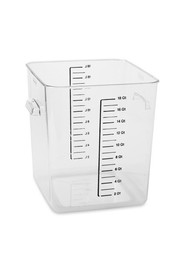 Square Food Storage Containers Crystal-Clear #RB631800CLR