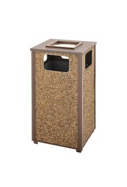 Outdoor Waste Container with Ashtray ASPEN #RBR18SU201PL