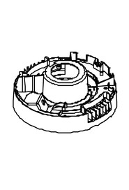Top motor housing (grey numatic logo)  #NA325439000