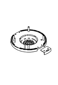 Bottom motor housing drilled #NA325018000