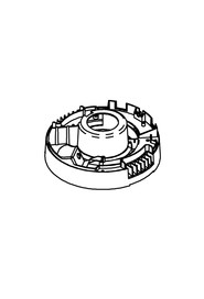 Ct/gve top motor housing drilled #NA301081000