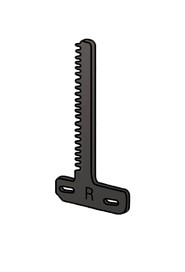 Wringer right T-gear  #MR519840000