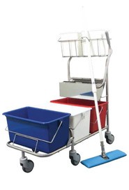 Triple-Bucket Mopping System TruCLEAN Pro XL #PX00223XL00