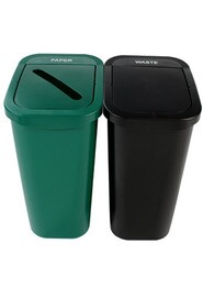 BILLI BOX Double Paper Recycling Wastebasket 20 Gal #BU100880000