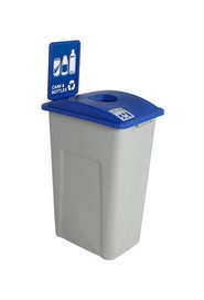 Waste Watcher XL Single Container for Cans & Bottle with Frame #BU101306000