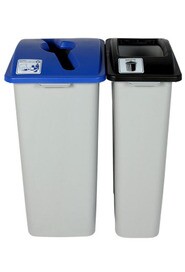 WASTE WATCHER Mixed Recycling Station 55 Gal #BU101312000