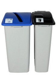 WASTE WATCHER Papers Recycling Station 55 Gal #BU101319000