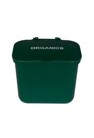 Poubelle de bureau suspendue avec couvercle, 0,75 gal #BU101391000