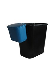 Recycling Container and Hanging Waste Basket Double OFFICE COMBO #BU101411000