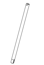 Upper steering shaft (crg) #NA906649000