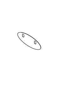 Name plate spacer (red p/p) #NA906731000