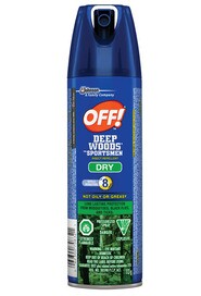 OFF! Deep Woods Dry Insect Repellent for Sportsmen #SJ300708328