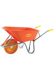 Plastic Tray Wheelbarrow PX120F-X7, 6 Cu. Ft. #TUPX120FX70