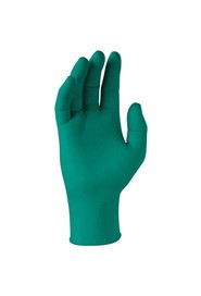 Gants d'examen en nitrile sans poudre vert printemps #KC04343800P