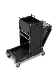 Chariot de concierge avec étagère et sac de ménage PRO-Matic PM10 #NA909077000