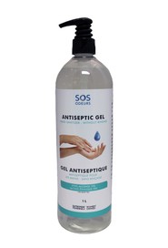 Gel antiseptique pour les mains sans rinçage 1L #JC080100322