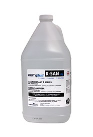 Désinfectant en gel hydratant pour les mains à base d'alcool K-San #EM00KSAN04L
