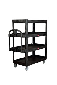 4-Shelf Heavy Duty Ergo Utility Cart #RB212865700