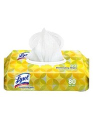 Lingettes désinfectantes Lysol, 80 lingettes #CV000997161