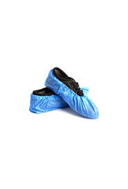 Blue Plastic Shoe Cover, 16" #EM7251BL0XL